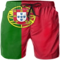 Muška portugalska zastava Swim trunks Brzo suho ljeto Surf Plaže Kratke hlače sa džepom S-3XL