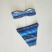 Ženski kupaći kupaći kostimi Tankeni podstavljeni monokini Push Up Bikini setovi kupaći kostimi