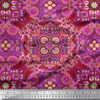 Soimoi pamučna patka tkanina Paisley & Mandala ukrasna štampana tkanina od dvorišta široka