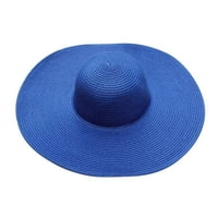 LISSTOOL kašika ljetni šeširi za žene široka bongracija žene slamne plaže šešir Little Girl Sun Cap