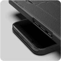 Encased Duraclip Dizajniran za iPhone mini remen Clip Case Slim telefon poklopac sa futrolom - crna