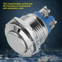 Momentalno dugme, mini push gumb prekidač vodootporan na van Contoters za industrijske komponente isporučuje
