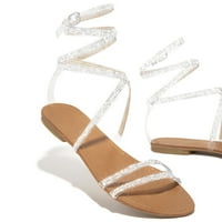 Giligiliso sandale Ljetne dame Sandale Umjetno zavoja za zavoje Ležerne prilike za plažu na plaži