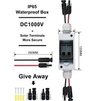 PV Izolator prekidač DC1000V IP prekidač za isključivanje za solarne panele