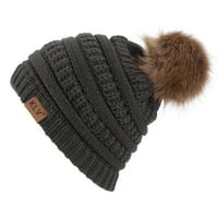 Strunđati Muškarci Ženska Torgy Crochet Woom Wool Plete Slouchy Caps Hat