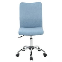 Službeni Mobili Moderna stolica za zadatak bez rukava, Plavi Jean