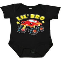Inktastično čudovište Truck Little Bro Poklon Baby BodySuit