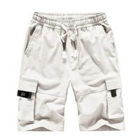 Teretne kratke hlače za muškarce Lenago Plus veličine teretni kratke hlače Multi-džepovi opuštene ljetne