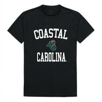 Majica univerziteta Carolina 539-116-blk-blk- crno-bijeli - ekstra veliki