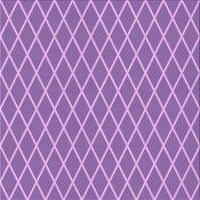 Ahgly Company u zatvorenom kvadratu uzorak tamne orhidejne purpurne prostirke, 8 'kvadrat