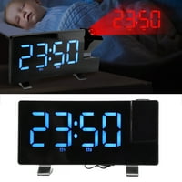 Digitalni projekcijski budilnik, projekcija alarma na stropnom zidu, USB napajani budilnik za spavaću