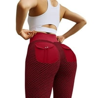 Idoravan joga hlače za žene plus veličine ženski visoki struk trčanje kravate vježbi vježbao se gamaše