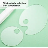 Gotofar 1set prozirna paleta Jednostavna za čišćenje anti-kompresivne akrilne prozirne palete šminke