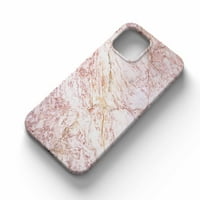 TOBLINT Real Mramorna tekstura za iPhone Pro, tanki puni zaštitni poklopac sa bočnim otiskom 53