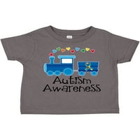 Inktastična provjera autizma vrpca vlaka poklon dječaka malih majica malih majica ili majica mališana