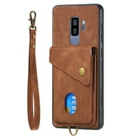 Feishell za Samsung S Plus, novčanik s držačem za držač za kožne karte Chickstand Shootofofoff RFID