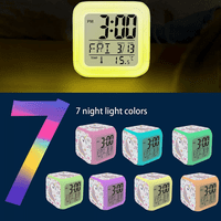DIGITAL Budilica LED digitalni alarma za digitalnu spavaću sobu Jednostavno podešavanje Cube Wake Up
