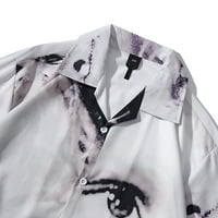 Chill Gildren'kostumer Unise Plažni vrhovi Labavi par sa bluzama bluza Cardigan tiskana kratka majica