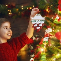 Outfmvch bogg torba dodaci za kućno dekor božićno stablo ukrasi viseći ukrasima božićni ukrasi kreativna