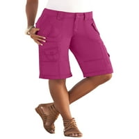 Roaman's Women's Plus size Teretne kratke hlače