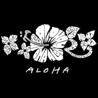 Pop Art Muška riječ umjetnička tenka Vrh - Aloha