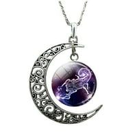 Keusn Constellation Moon ogrlice pokloni za mamu prisutna za žene njene djevojke
