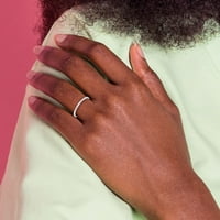 10kW ravna slaganja veličine prstena veličine nakita za žene - 1. grama
