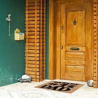 Mveomtd Dekorativna vrata vrata kupatilo dobrodošlice mat prostirki za vrata pod prostirke tepiha dnevnog