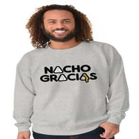 Nacho Gracias Foodie Food Lover Gym Duks za muškarce ili žene Brisco Marke 3x