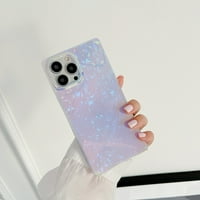 Toyella Back Shell uzorak laserski kvadratni telefon Poklopac Shell Glitter Pink iPhone 11PRO MAX
