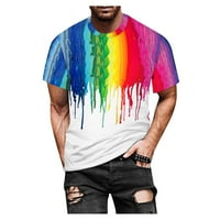 Muške košulje Unise 3D grafički print modne majice za odrasle tinejdžeri Novost Ležerne prilike