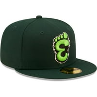 Muška nova Era Green Eugene Emeraldds Autentična kolekcija 59Fifty ugrađeni šešir