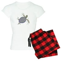 Cafeprespress - Plivanje morskog kornjača - ženska lagana pidžama