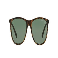 Armani Exchange Siva zelena Square Muške sunčane naočale AX4047SF 57