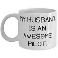 Jedinstveni suprug, moj muž je sjajan pilot, Dan za Valentinovo Gag Valentinovo 11oz od muža