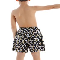 Kulišta kupaći kostim LUENCIO KIDS Quitwe suha ploče Storks Boy Lagana kuća za plivanje Atletski leopard