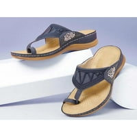 Tenmi Žene Flip Flops Beach Thong Sandal Wedge Sandale Ljetne cipele Dame Vintage Modni slajdovi Papuče