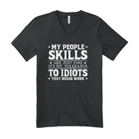 Moja tolerancija na idiote koji trebaju funkcionalno majica sarkazam humora
