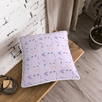 Douzhe Velvet Dekorativni jastuk za bacanje na poklopci set od 2, mekog kvadratnog jastuka s nevidljivim