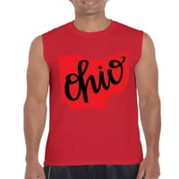 Normalno je dosadno - muške grafičke majice bez rukava, do muškaraca veličine 3xl - Ohio