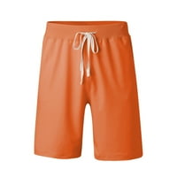 Zrbywb Muškarci Ugodne kratke hlače Ležerne sa džepovima Čvrsti kratke hlače Plaža Sportska zrtvica kratke hlače za muškarce Ljetne muške kratke hlače