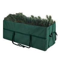 Božićna torba za pohranu - za 7. FT umjetna stabla - kvalitetna zelena platna i obvezujući kaiševi -