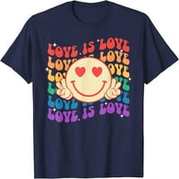Drvo Ljubav je ljubav hipi lice lica duge LGBT gay ally pride majica