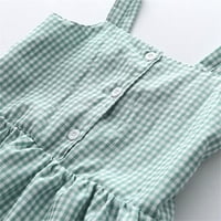 B91XZ Outfit za djecu Dječja dječja dječja dječja djevojka ruffle bez rukava na rukavima majica Tors
