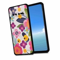 Multicolor-Cvijeće-55 - Telefonska futrola za Samsung Galaxy S for Women Muška Pokloni, Mekani silikonski