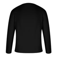 Ležerne majice za muškarce - pulover s pulover V CAT COMFY Dnevni vrhovi Leisure Top Jakna s dugim rukavima