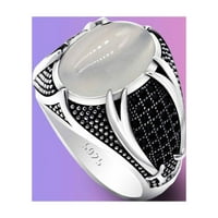 Novi Opal Geometry Ring nakit za žene casual party modni prsten za valentinovo, banketni poklon za prstenje, okrugli oblik, veličine do 10