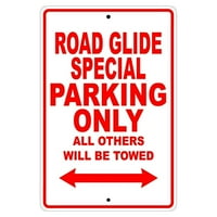 Davidson Road Glide Special Parking sve ostali će vući motocikl bicikl Novost garaža Aluminijumski znak 18 x24 ploča