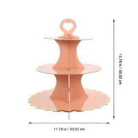 Višeslojni partijski desert štand-štand-razredni papir gatkin catering stalak za caterinsku stalak za dekorativni nosač cucake
