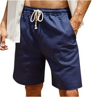 Homodles muški kratke hlače - trčanje pamučne ljetne casual crtež atletika Activewewert muns workout kratke hlače mornarice l